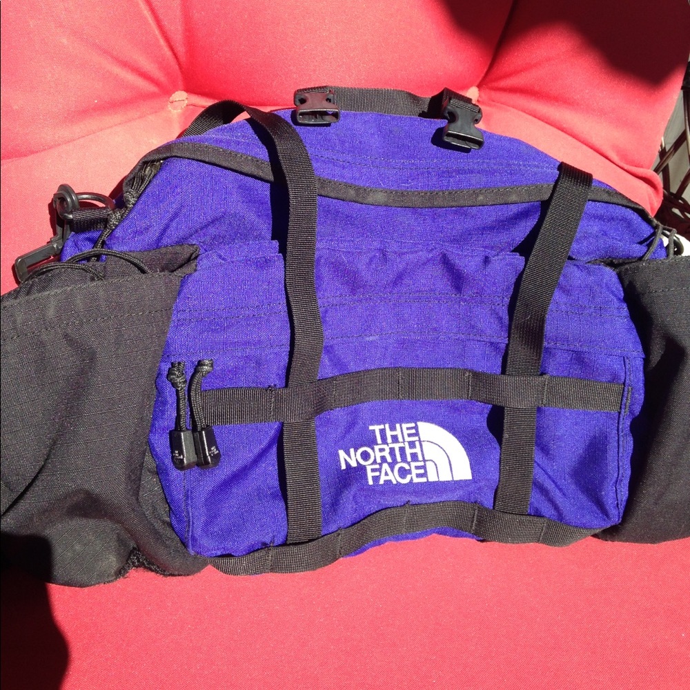 The North Face vintage lumbar day hiking pack
